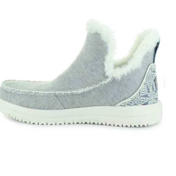 NWT - HEY DUDE Camden Brushed Cozy - SZ 10 - Picture 2 of 15